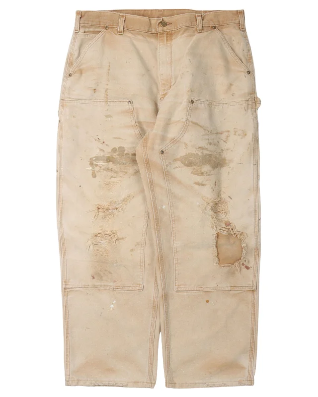 Carhartt Double Knee Pants Relaxed High-Waist Trousers