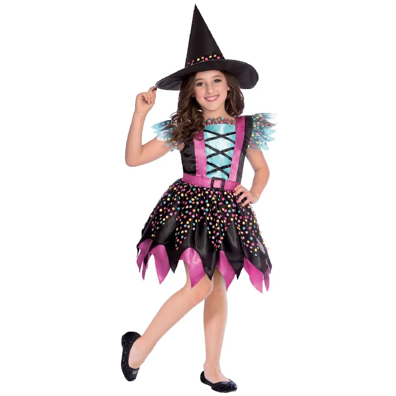 Girls Spotted Skirt Witch Halloween Costume seamless skirt comfort