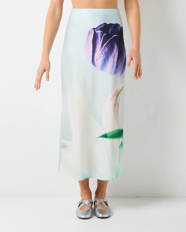 Stockholm Skirt - La Fleur chiffon skirt airy