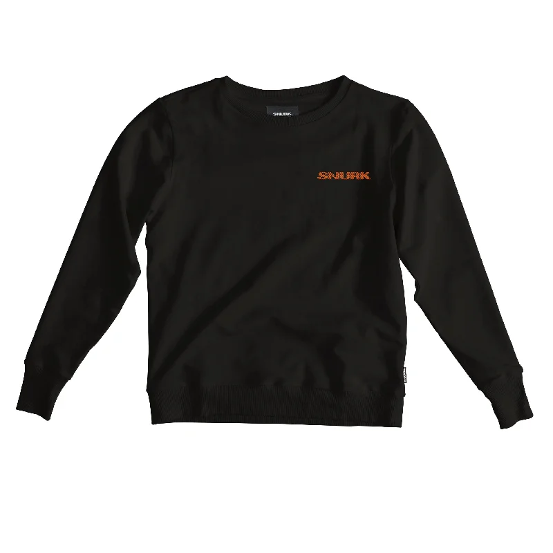 SNURK uni black sweater ladies Fitted Slim Tailored