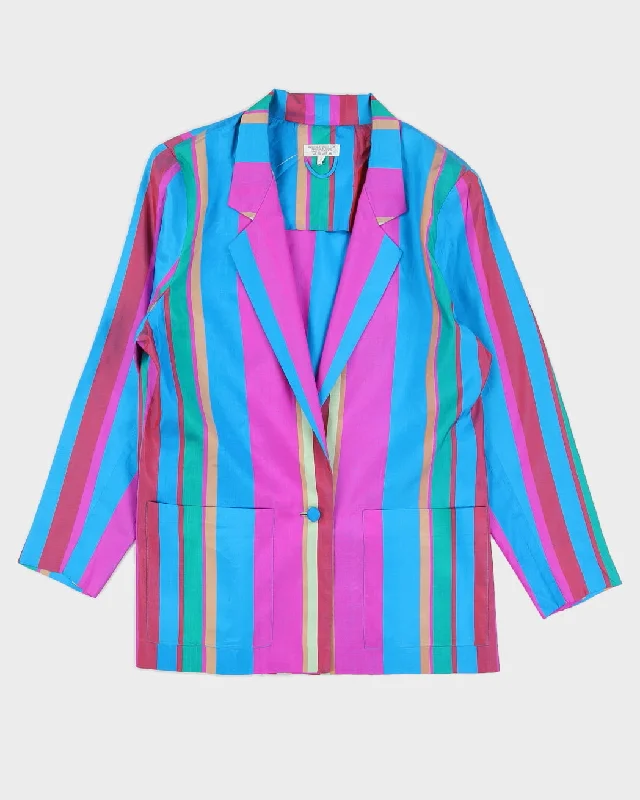 00s Thai Silk Turquoise Blazer Jacket - L Corduroy Jacket Velvet Jacket Brocade Jacket 00s Thai Silk Turquoise Blazer Jacket - L Corduroy Jacket Velvet Jacket Brocade Jacket