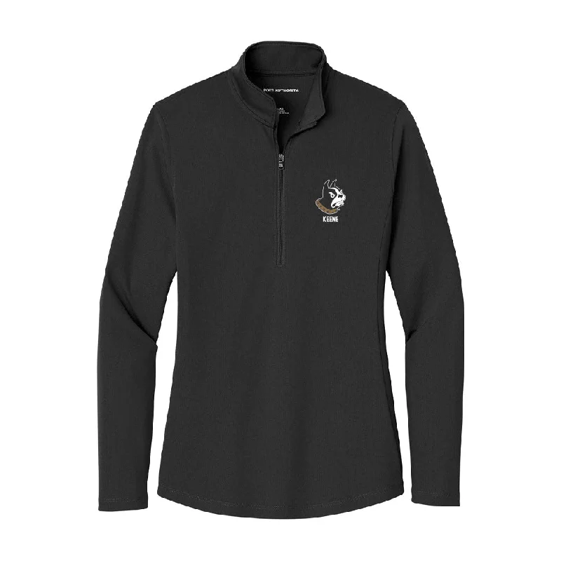 Wofford - NCAA Women's Cross Country : Kimber Keene - Women's Lightweight Quarter Zip Jacket Collared Jacket Crew Neck Jacket Turtle Neck Jacket Wofford - NCAA Women's Cross Country : Kimber Keene - Women's Lightweight Quarter Zip Jacket Collared Jacket Crew Neck Jacket Turtle Neck Jacket