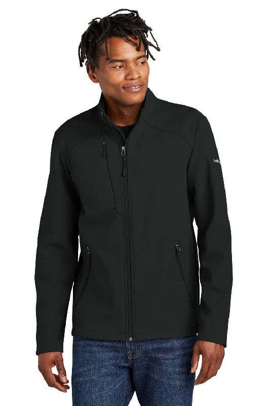 Eddie Bauer Mens Water Resistant Stretch Full Zip Soft Shell Jacket - Deep Black Mesh Jacket Canvas Jacket Denim Jacket Eddie Bauer Mens Water Resistant Stretch Full Zip Soft Shell Jacket - Deep Black Mesh Jacket Canvas Jacket Denim Jacket