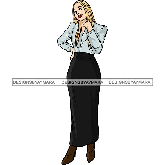 Winter Fall Fashion Woman Model Casual Clothing Outfit Cold Weather Jacket Coat Sweater Autumn SVG JPG PNG Clipart Cricut Silhouette Cut Cutting Hooded Sweater Collared Sweater Shawl Collar