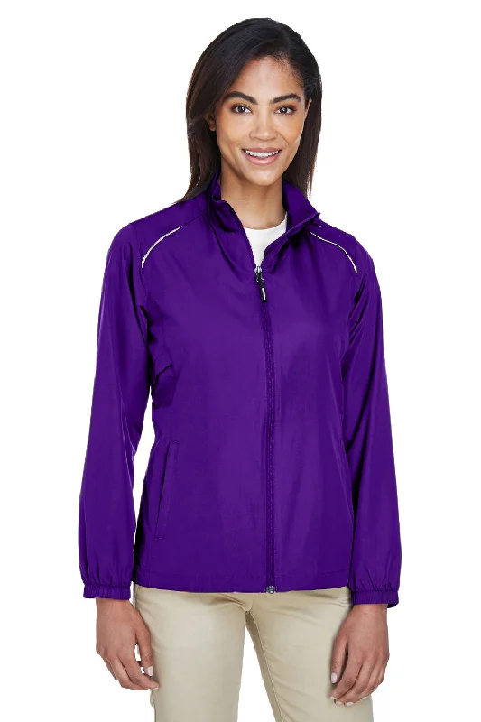 Core 365 Womens Motivate Water Resistant Full Zip Jacket - Campus Purple Satin Fabric Silk Fabric Chiffon Fabric Core 365 Womens Motivate Water Resistant Full Zip Jacket - Campus Purple Satin Fabric Silk Fabric Chiffon Fabric
