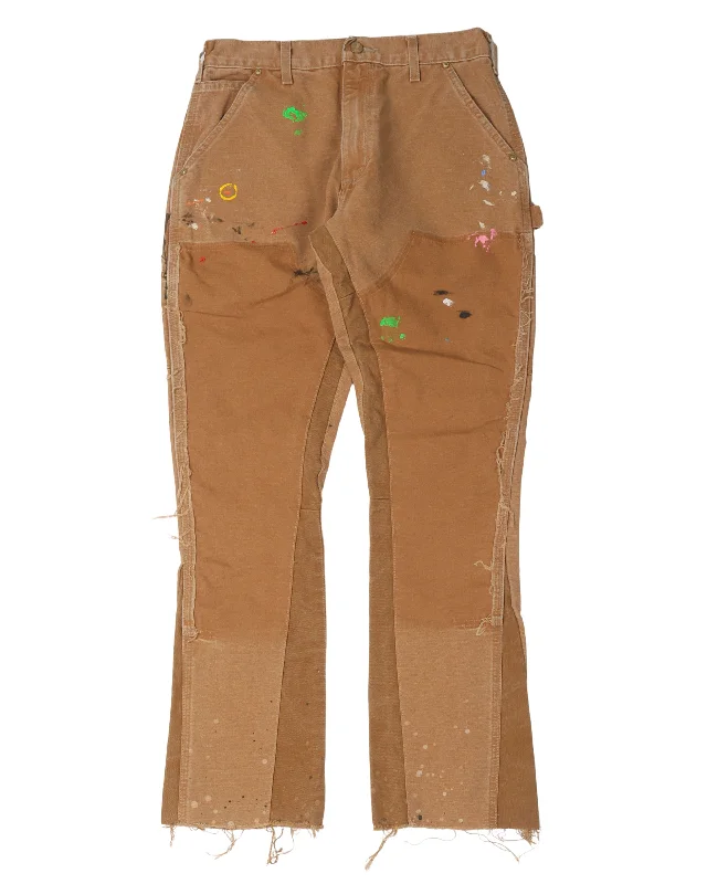 La Flare Carpenter Pants Classic Chino Pants