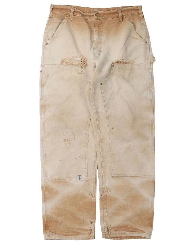 Carhartt Double Knee Pants Fashionable Button-Up Pants