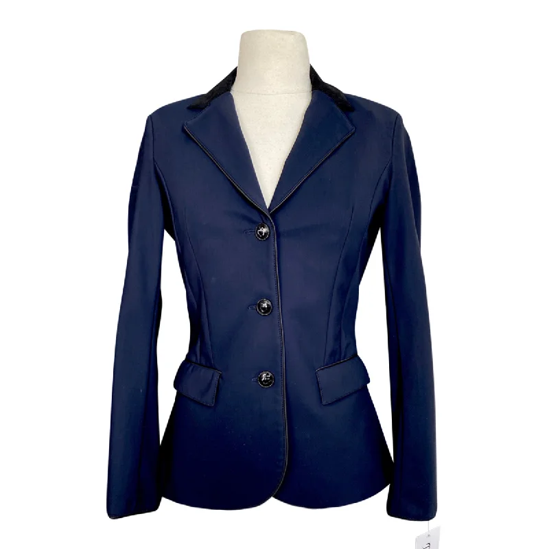 Cavalleria Toscana 'GP' Competition Jacket in Navy - Women's IT 40 (US 6) One-Shoulder Jacket Off-the-Shoulder Jacket Asymmetrical Jacket