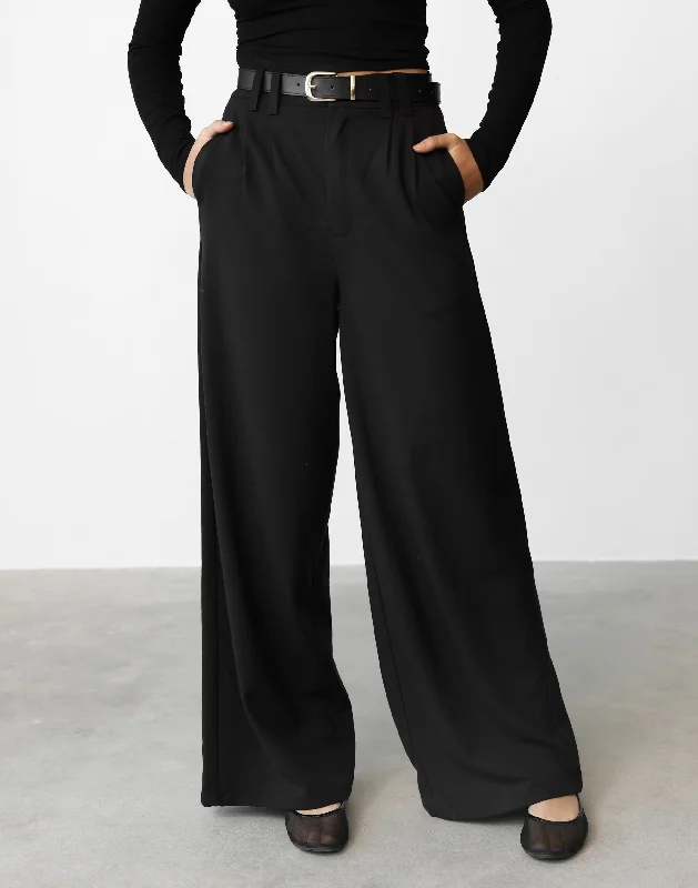 Ramona Pants (Black) Formal Dress Pants