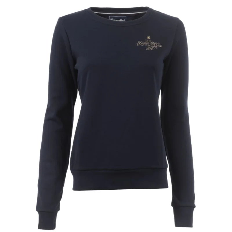 Cavallo Fadia Light Weight Ladies Sweater Boat Neck Shawl Collar Notched Collar