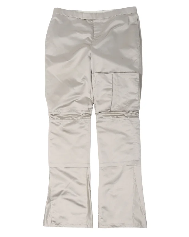 AW18 Slim Space Pants Soft Wool Pants