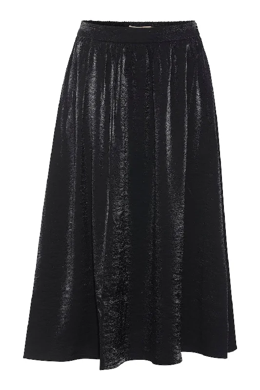 Kalani Skirt - Black floral skirt print