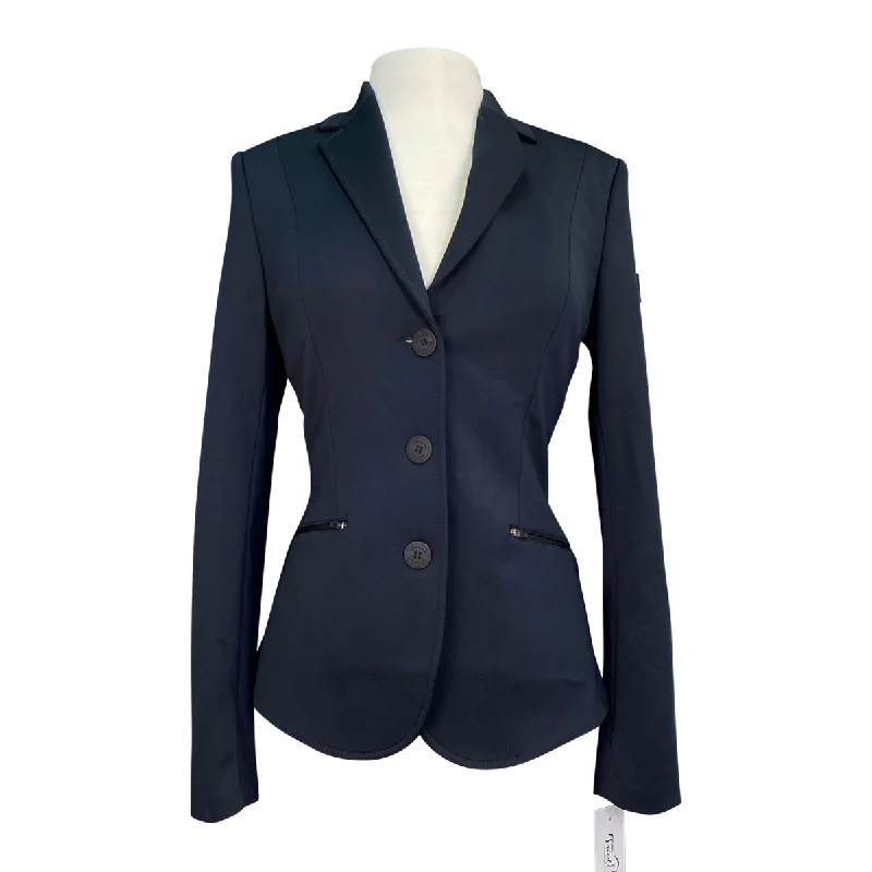 Equiline 'Caraec' B-Move Show Jacket in Navy - Women's IT 42 (US 8) Plaid Jacket Tartan Jacket Houndstooth Jacket Equiline 'Caraec' B-Move Show Jacket in Navy - Women's IT 42 (US 8) Plaid Jacket Tartan Jacket Houndstooth Jacket