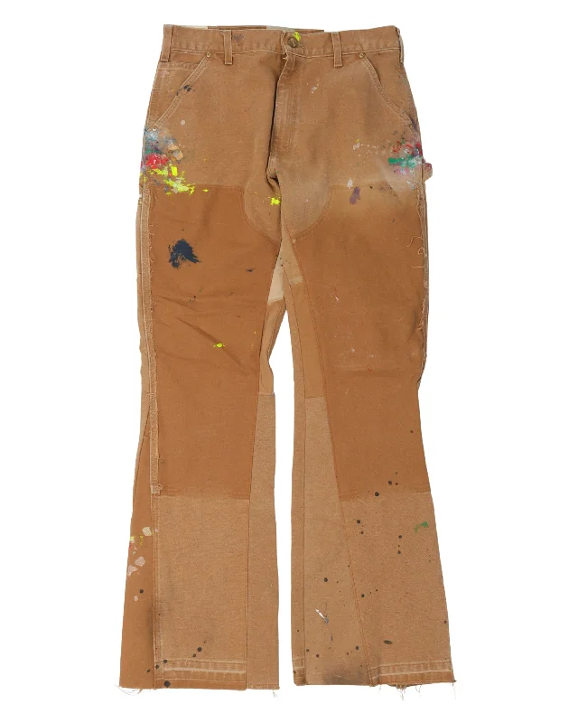 LA Flare Carpenter Pants Cozy Knit Pants