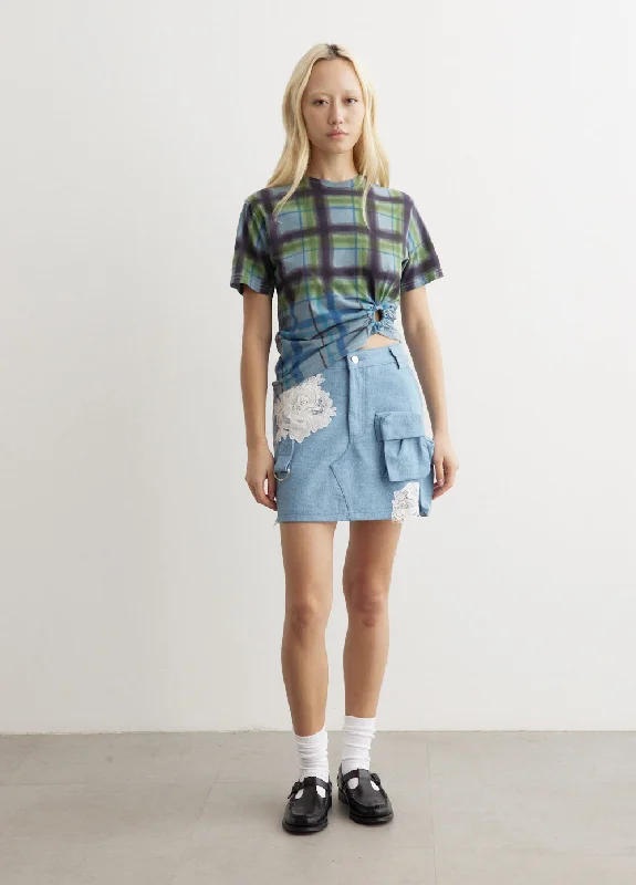 Mini Cargo Skirt cashmere skirt rich