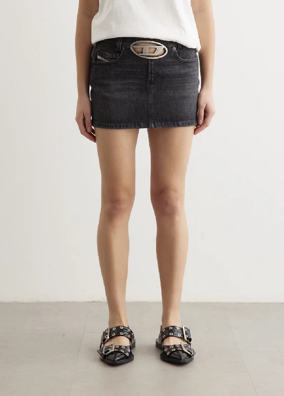 De-Ron-S2 Mini Skirt denim skirt stylish
