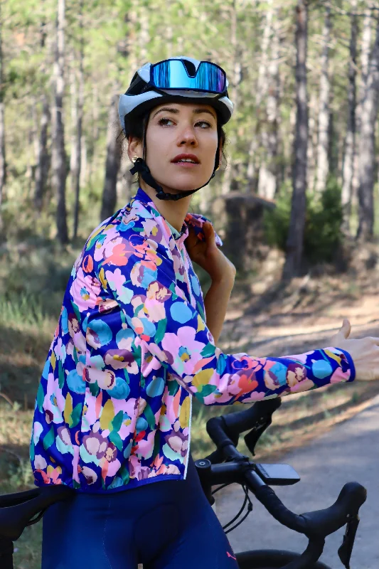 Women's Windbreaker Jacket- Garden Chenille Fabric Brocade Fabric Lace Fabric
