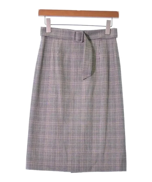 COUP DE CHANCE Knee length skirts ruffled skirt detail