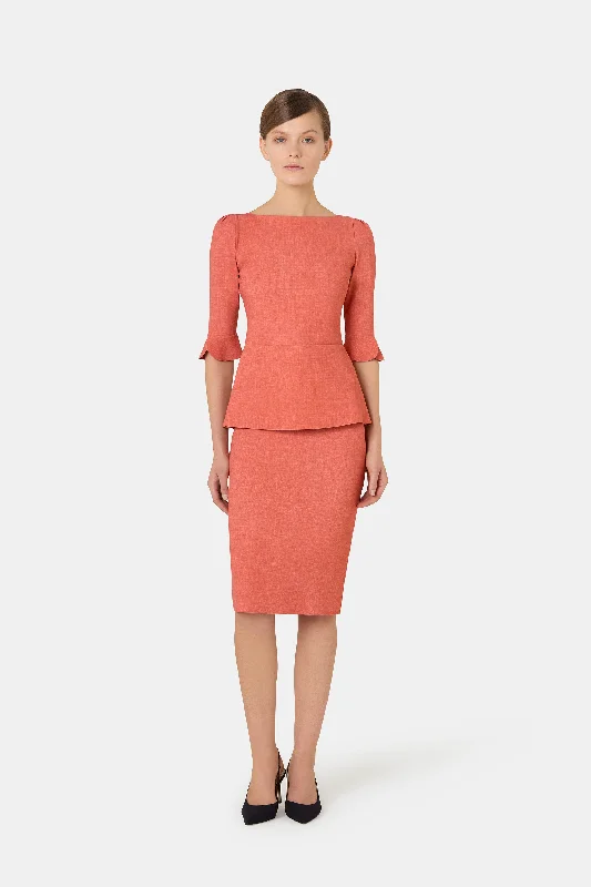 LUMI PRINTED SKIRT velvet skirt sumptuous