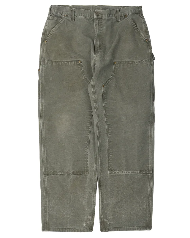 Carhartt Double Knee Pants Classic Bootcut Trousers