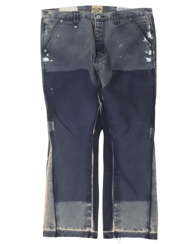Carpenter Flare Pants Trendy Work Pants