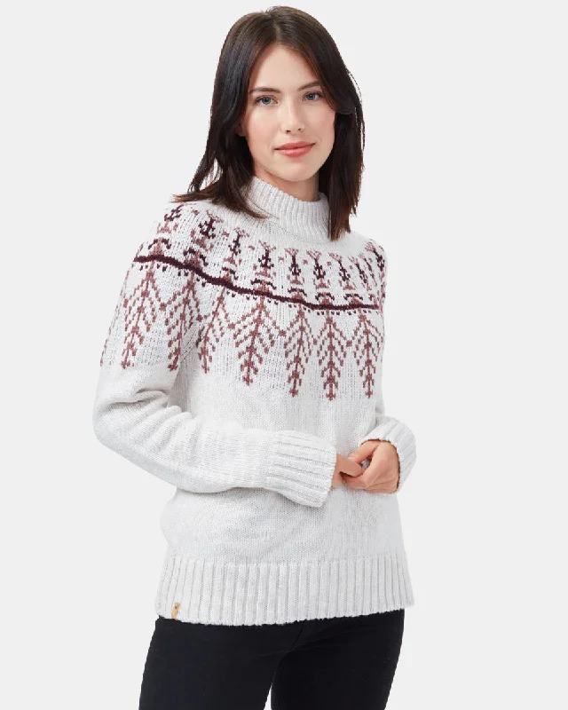 Highline Wool Intarsia Sweater Hooded Sweater Collared Sweater Shawl Collar