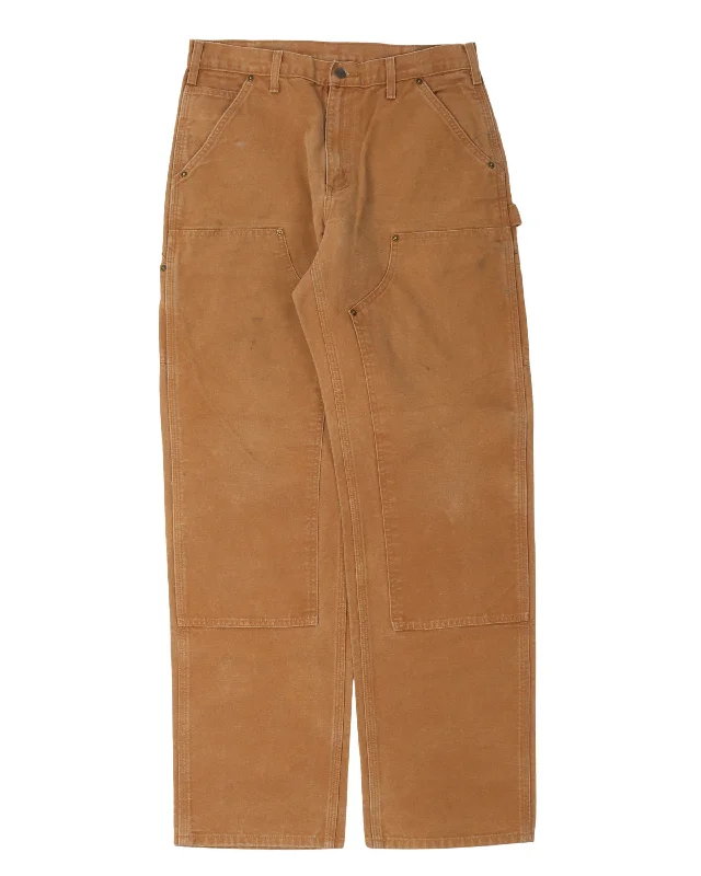 Carhartt Double Knee Pants Casual Sweatpants Style