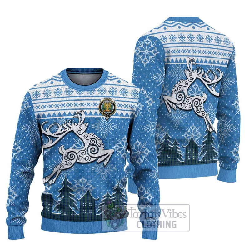 Falconer Clan Christmas Ugly Sweater Celtic Reindeer Style Boxy Sweater Fitted Sweater A-Line Falconer Clan Christmas Ugly Sweater Celtic Reindeer Style Boxy Sweater Fitted Sweater A-Line
