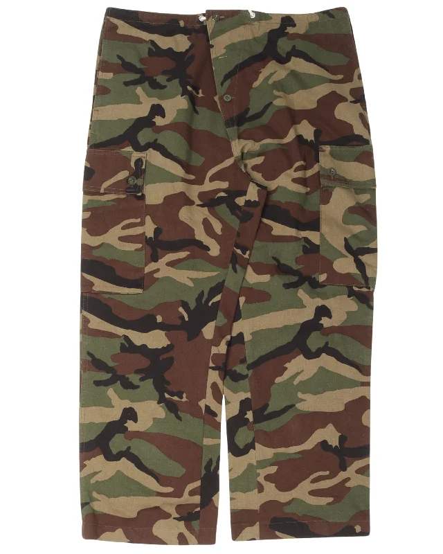 Camouflage Cargo Pants Casual Skinny Fit Pants