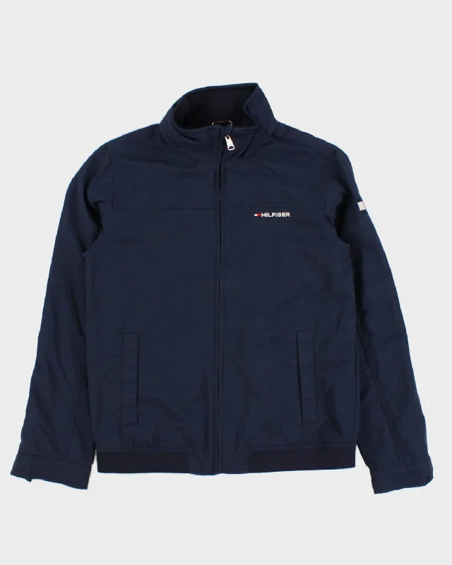 Tommy Hilfiger Navy Jacket - XL Striped Jacket Polka Dot Jacket Floral Jacket