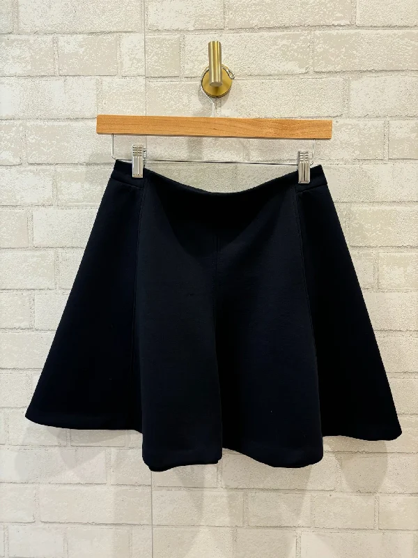SANDRO Skater Skirt / S-1 ribbed skirt waist