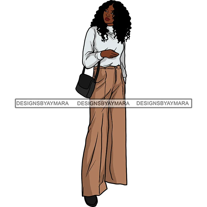 Winter Fall Fashion Woman Model Casual Clothing Outfit Cold Weather Jacket Coat Sweater Autumn SVG JPG PNG Clipart Cricut Silhouette Cut Cutting Sweater Knitwear Pullover
