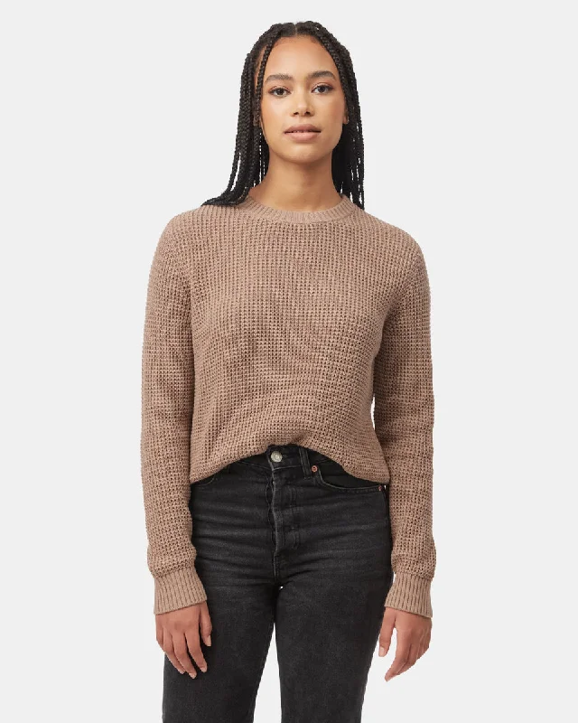 Highline Crew Sweater Stretchy Elastic Breathable