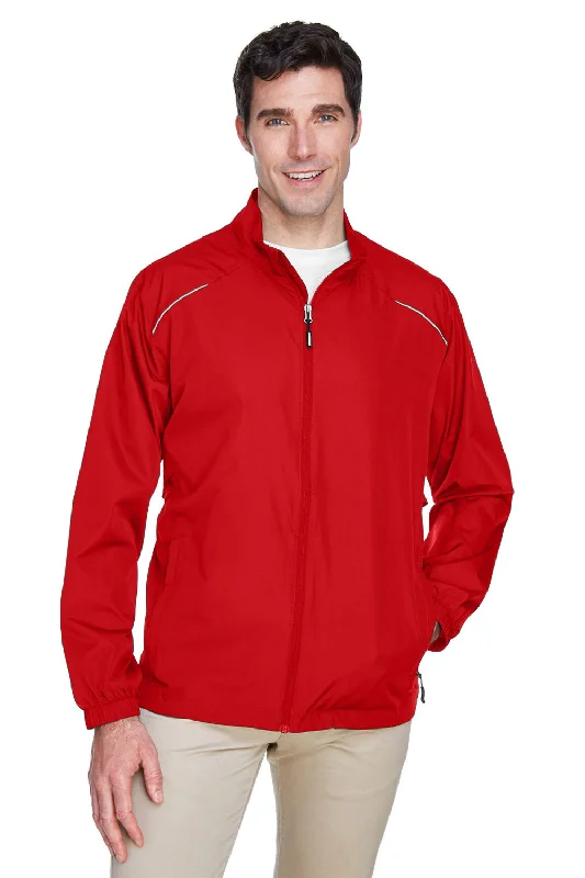 Core 365 Mens Motivate Water Resistant Full Zip Jacket - Classic Red Jacket Blazer Coat Core 365 Mens Motivate Water Resistant Full Zip Jacket - Classic Red Jacket Blazer Coat