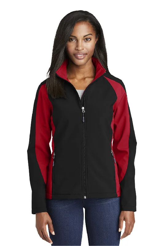 Sport-Tek Womens Water Resistant Full Zip Jacket - Black/True Red - Closeout Herringbone Jacket Checkered Jacket Solid Jacket Sport-Tek Womens Water Resistant Full Zip Jacket - Black/True Red - Closeout Herringbone Jacket Checkered Jacket Solid Jacket