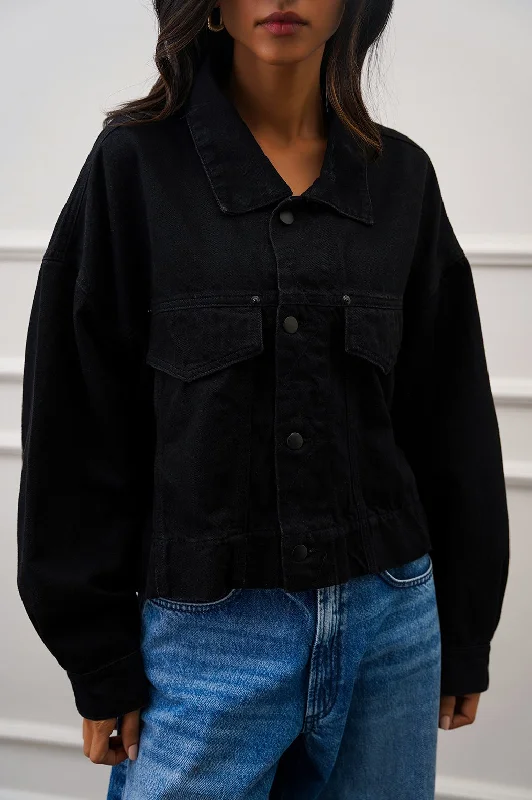 SEOUL DENIM JACKET Fleece Jacket Down Jacket Feather Jacket