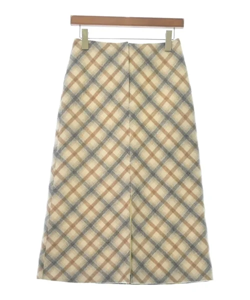 DES PRES Knee length skirts chiffon skirt flowing