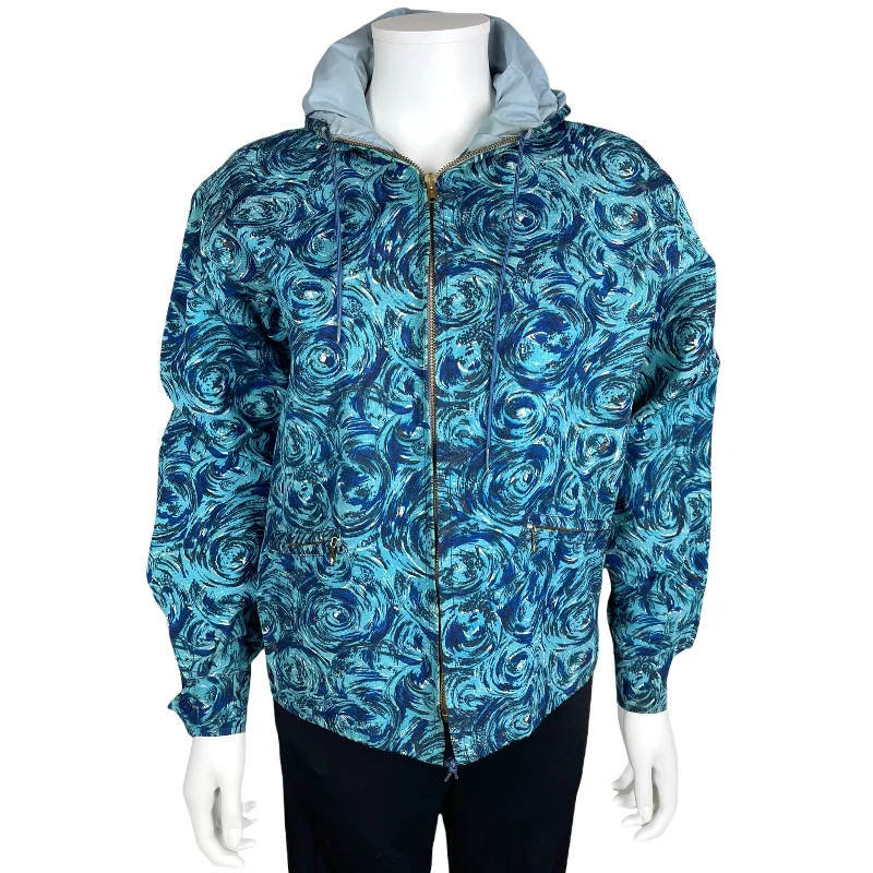 Vintage 1950s Windbreaker Sailing Jacket Water Resistant M L Chenille Fabric Brocade Fabric Lace Fabric Vintage 1950s Windbreaker Sailing Jacket Water Resistant M L Chenille Fabric Brocade Fabric Lace Fabric