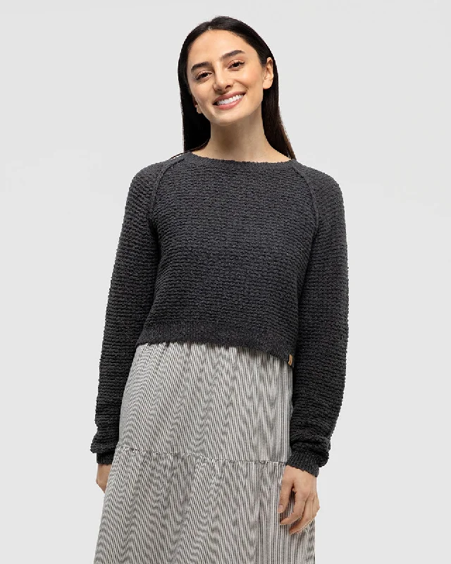 Hart Sweater Houndstooth Herringbone Solid