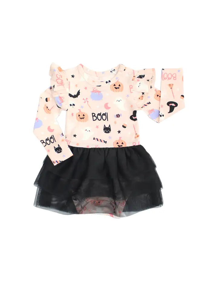 Skirt Onesie, Sweet/Spooky Glow in the Dark silk skirt elegant