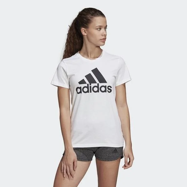 Adidas T-SHIRT MUST HAVES BADGE OF SPORT W BOS CO TEE FQ3238 white