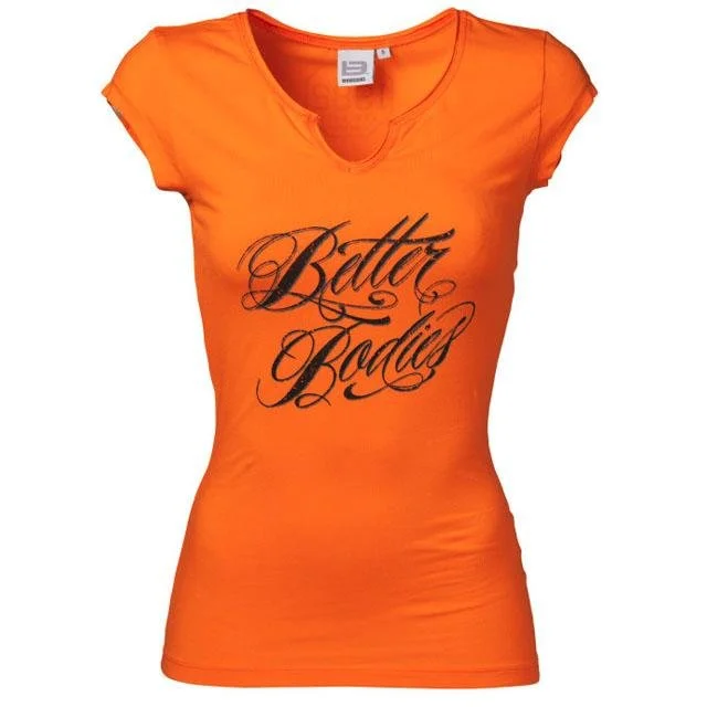 Better Bodies Raw Energy Tee - Bright Orange