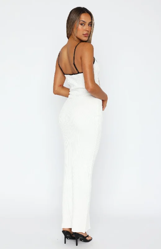 My Fair Lady Maxi Dress Off White