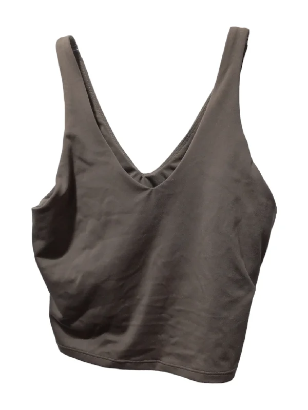 Athletic Tank Top By All In Motion In Taupe, Size: S