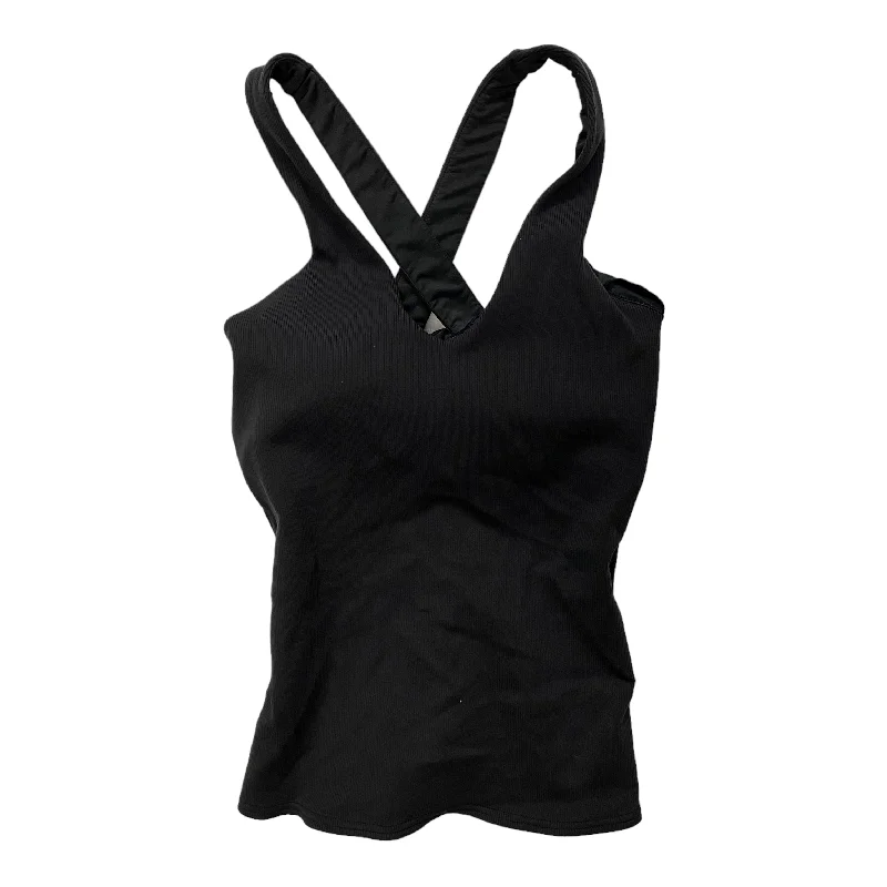 Athletic Tank Top By Alo In Black, Size: M