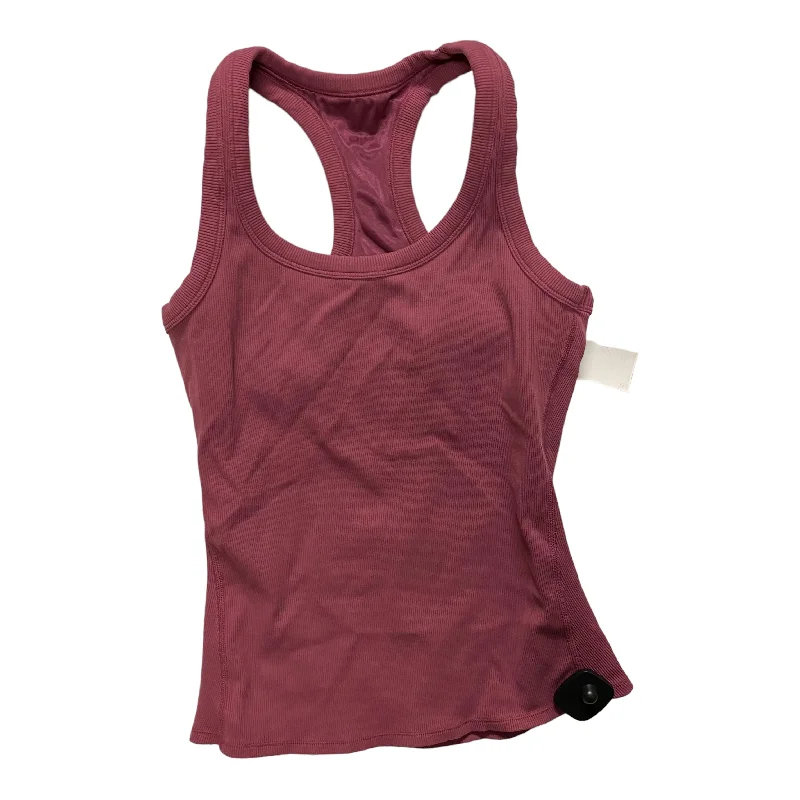 Athletic Tank Top By Alo In Purple, Size: M