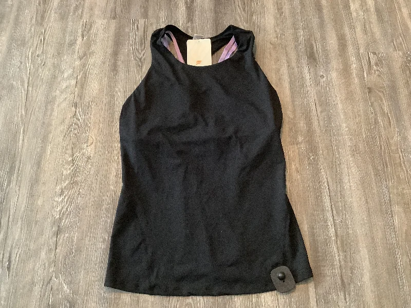 Athletic Tank Top By Fabletics In Black, Size: M