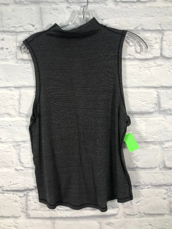 Athletic Tank Top By Lululemon In Grey, Size: S