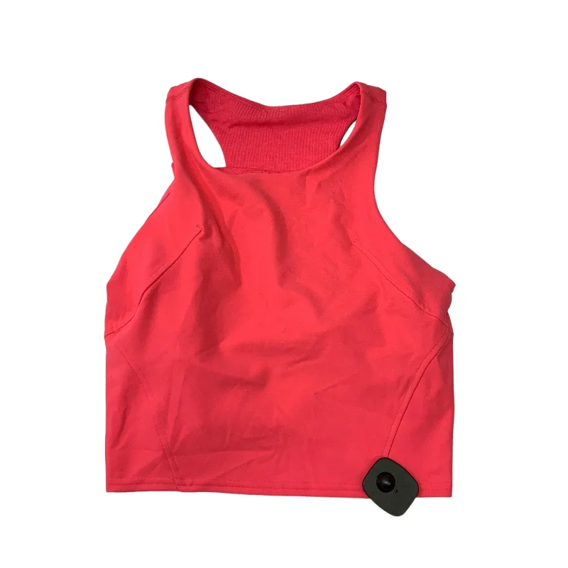 Athletic Tank Top By Lululemon In Pink, Size: M