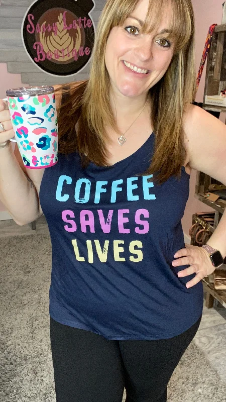 Coffee Saves Lives Tank